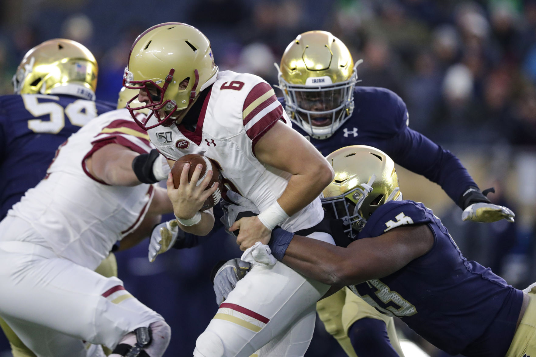 Boston College Notre Dame Football
